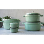 ZWILLING STAUB LA COCOTTE 40508-707-0, 6.7L, &uuml;mmargune malmvaagen, 352mm, emailitud, ahju- ja n&otilde;udepesukindel