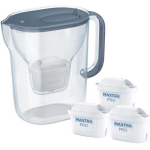 Brita Style Essential 1059269, 2.4L, 1.4L, 3 filtrit, ergonoomiline, n&otilde;udepesumasinakindel