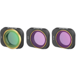 Sunnylife MM3-FI415, 3 filtrit CPL+ND8+ND16, DJI Mini 3 Pro, 0.9g/0.7g, optiline klaas, alumiinium
