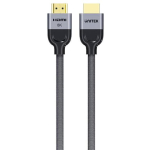 UNITEK C11093RGY01-1.5M HDMI-kaabel, 1.5m, 48 Gbit/s, 8K, 144Hz, sirged pistikud, kullatud, must