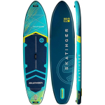 Skatinger Prana light bule SUP laud, 350x89x15 cm, 9,7 kg, 195 kg, 12&ndash;15 PSI, PVC, Drop-stitch, pump, aer, seljakott