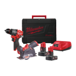 T&ouml;&ouml;riistakomplekt M12 FPP2G2-402X 12V (2x4,0Ah) 4933480592 MILWAUKEE