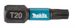 Skrūvjgrieža uzgaļi, T20X25mm, 25gab. IMACT BLACK, E-12382 MAKITA