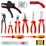 Papla&scaron;inā&scaron;anas komplekts, KNIPEX, 00 20 90 V02, 165 x 93 mm, 1,915 g