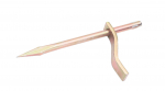 Naglas lineālu stiprinā&scaron;anai, 25 cm, kods 72941, RUBI