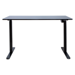 Rakstāmgalds ERGO LIGHT ar 1 motoru 120x60xH72,5-117,5cm, melns 18710