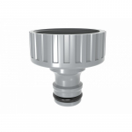 Dārza krāna adapteris ar vītnēm 1", 100 gab., ABS plastmasa, AW61011, AWTOOLS