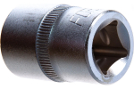 Kuuskantpesa 18 mm, FORSAGE, F-54518, 1/2" Cr-V teras