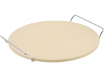 Pitsa kivi grillidele YATO YG-20024 305x305x100 mm, kordieriit, 2 k&auml;epidet
