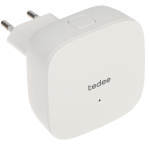 Tedee Bridge Wi-Fi ja Bluetooth &uuml;hendusega nutikale ukse lukule &mdash; kaugjuhtimine, teavitused ja automaatne avamine Valge