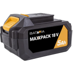 Laetav k&otilde;rge j&otilde;udlusega aku 18 V pingega ja 5.0 Ah mahutavusega Battery 7063735 Batavia