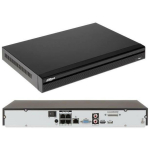 Dahua NVR4204-P-4KS2/L v&otilde;rgu videoregistraator, 4 IP kanalit, 8MP, 160Mbps, 4K VGA/HDMI, 2 SATA III, 4 PoE, 2 USB, AI funktsioonid