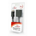 Gembird adapter AB-DPM-VGAF-02, must, 41 x 22 x 14 mm