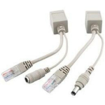 Genway v&otilde;rgu toiteadapter APOE 12V, 2x RJ-45 pesa, 2.1/5.5 mm toitepesa, CE, RoHS