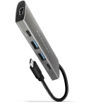 Axagon USB keskjaam HMC-5G2 10Gbps, 2x USB-C, 2x USB-A, 1x HDMI, 100W PD, 105 x 40 x 12 mm