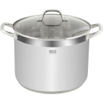 Resto Kastrul 92008 13L, L&auml;bim&otilde;&otilde;t 220 mm, S&uuml;gavus 220 mm, Laius 280 mm, Klaasist kaas auruv&auml;ljundiga, M&otilde;&otilde;teskaala