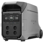 Ecoflow Energiapunkt 5013701005 4000W, 4096Wh, 4 AC v&auml;ljundit, 2 USB-A, 2 USB-C, 1 auto toide, 2600W p&auml;ikese laadimine