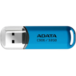 Adata USB m&auml;lupulk AC906-32G-RWB, 32 GB, USB Type-A, USB 2.0, kork, sinine, l&auml;bipaistev