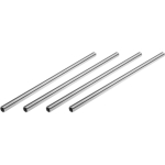 Browin Terasest vardad puidust suitsutajatele 330342 450 mm, 4 tk, Roostevaba teras, 10 mm diameeter