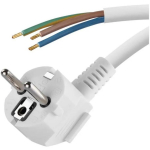 Emos Toitekaabel S14325, 5m, 3x1,5mm2, valge, PVC, H05VV-F 3G, 1 tk, riputatav