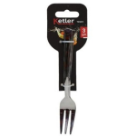 Ketler Magustoidu Kahvel Tessy 9156254, 140mm, 17g, poleeritud h&otilde;be, roostevaba teras, 3 tk komplektis