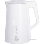 Adler Elektriline veekeetja AD 1345W, 1,7 L, 1850 W, 220-240 V, 50/60 Hz, roostevaba teras, 360&deg; p&ouml;&ouml;ratav alus