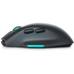 Dell M&auml;nguhiir AW620M 545-BBFB, 2m, 26000 dpi, 7 nuppu, optiline, USB-A, automaatne kalibreerimine, kiire laadimine