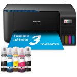 Epson Multifunktsionaalne printer EcoTank L3271 C11CJ67435, 4 v&auml;rvi, A4, Wi-Fi, 10 lk/min, 5760 x 1440 dpi