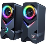 Onikuma m&auml;ngu k&otilde;larid L2B, 5W x2, 4&Omega;, 50Hz-16kHz, toitekaabel, Bluetooth, RGB valgustus