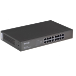 Tenda 16-portine Gigabit Ethernet l&uuml;liti TEG1016D, 16 RJ-45 porti, 32 Gbit/s, 100-240 V, sinine, haldamata