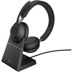 Jabra k&otilde;rvaklapid Evolve2 65 26599-999-889, 30m, stereo, USB-C, m&uuml;ra v&auml;hendamine, Microsoft Teams, laadimisalus