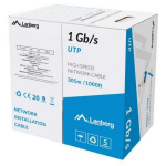 Lanberg LAN kaabel UTP LCU6-10CC-0305-B, 1GB/s, 305m, CCA, sinine, U/UTP