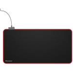Genesis hiirepad Boron 500 XXL RGB NPG-2110, 400 x 800 x 4 mm, must, RGB valgustus, libisemisvastane kumm