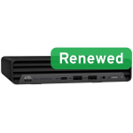 HP Renewed EliteDesk 800 G6, i5-10500, 16GB, 256GB SSD, Intel UHD Graphics, Windows 11 Pro, A-klass