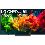 LG 65QNED8EB3B teler, 65 tolli, 4K UHD, QNED evo Mini LED, nutitelefon, webOS, Wi-Fi, Bluetooth, HDMI 3, USB 1, DVB-T2/S2/C, HDR10