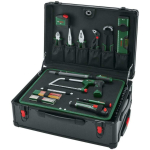 BOSCH 1600A02ZB4 t&ouml;&ouml;riistakomplekt ratastega kohvris, 119-osaline, 2 ratast, plastik