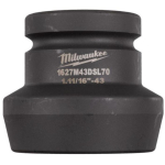 Milwaukee 4932499146 l&ouml;&ouml;kpesa, 1 11/16", 1/2", 25mm, 70mm, kuusnurkne profiil