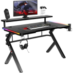 Huzaro HZ-Hero 5.0 RGB m&auml;ngulaud, 120x60cm, 2.5cm, RGB LED, 3x USB 2.0, kaugjuhtimine, s&uuml;sinikukate, terasraam
