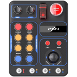 PXN CB1 juhtpaneeli nuppude paneel, 30 nuppu, RGB taustvalgus, USB-C, juhtmega, 5V, 300mA, 184x144x78.5mm