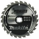 Saeketas EFFICUT &Oslash;165x20x1,4mm, 25 hammast B-62979 Makita