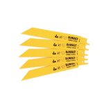 Tiigersae teradpuidule/metallile 152mm 5tk. DT2345-QZ DEWALT