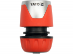 Yato Veepeatus voolikuliitmik 1/2" YT-99803, 1/2" (12.7 mm), ABS, PP, TPR, POM, peatamisfunktsioon