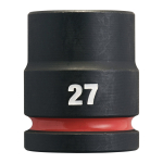 SHOCKWAVE&trade; IMPACT DUTY TRIECIENIZTURĪGAS UZGRIEŽŅU MUCIŅAS, 27 MM 3/4" IMPACT SOCKET STD - 1PC, 4932480367 MILWAUKEE