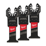 DAUDZFUNKCIONĀLĀ INSTRUMENTA PIEDERUMI &ndash; OPEN-LOK UNIVERSĀLIE ASMEŅI, MULTI-MAT BLADE NIT.CARBIDE 35MM - 3 PC, 48851573 MILWAUKEE