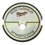 PRESES VEIDNES RU STANDARTS, RU22 CU35/AL25 - 1 PC, 4932451781 MILWAUKEE