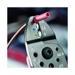 Krimpē&scaron;anas knaibles, 9732240SB, neizolētiem termināļiem un kabeļu savienotājiem, 0.5-6 mm&sup2;, 3 krimpē&scaron;anas pozīcijas