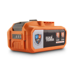 Ūdens un putekļu necaurlaidīga akumulators 2x20V 5.0/2.5Ah, POWERPL, POWDP90370, IP57 aizsardzība, 3 LED indikatori