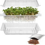 Seed sprouter tray + radish seeds BIOOGROD 745748