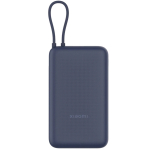 Kompaktne v&auml;line akupank 33W kiirlaadimise ja integreeritud USB-C/USB-C kaabliga, 20000 mAh Power Bank sinine BHR8975GL Xiaomi