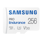 microSDXC m&auml;lukaart 256 GB UHS I U3 V30 100 MB s lugemiskiirus 40 MB s kirjutamiskiirus PRO Endurance MB-MJ256KA/EU koos SD adapteriga Samsung